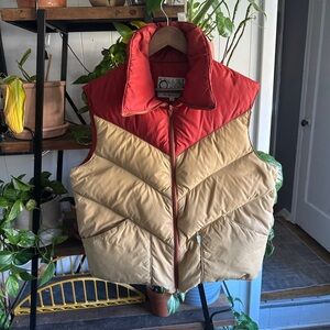 Penfield Trailwear Red Puffer Vest